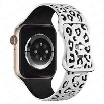 Strap For Apple Watch Band 45/44/42/41/40/49/40 mm Engraved correa bracelet iwatch series ultra 2 9 7 se 3 6 8 5 4 For Ultra1/2 49mm black
