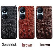 Honor Play 50 Plus Cowhide Crocodile Pattern Leather Protective Case Honor Play 50 Plus ruda