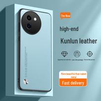 Vivo Y200i Leather Phone Case with Full Lens Protection - Long Battery Life Version, Kevlar Y78T Cover Vivo Y17S sniego baltumo spalva