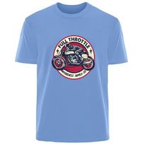 Vasariniai retro motociklų rašto aukštos kokybės vyriški 100% medvilnės kvėpuojantys prakaitą sugeriantys marškinėliai kasdieniam dėvėjimui S juoda
