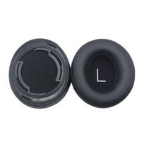 Pakeičiami ausinių pagalvėlės AONIC50 AONIC40 SRH1540 ausinėms Odinis pakeitimo remonto dangtelis black