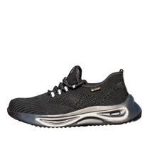 Labor Shoes, Men's Anti-smash, Piercing Soft Sole, Comfortable Plastic Bag Head, Protective Shoes 47 black