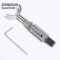 ZONESUN leather carving tools Craft Tool Swivel Knife Deluxe Adjustable Alloy Shank Height Adjustable With Steel Cutter Head sidabras