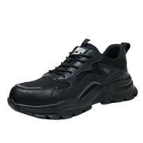 Labor Insurance Shoes Men's Anti-smashing, Anti-piercing, Wear-resistant Work Shoes, Safety Protective Shoes 44 beige