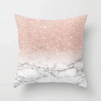Stilius Rožinė Pagalvė Marmuro Geometrinė Serija Juosmens Atrama Užvalkalas Sofa Pagalvėlė su Nuimamu 60x60cm white