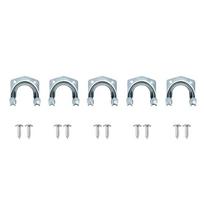 5Pcs Wall Hooks Metal Hanger With Screws Hang On The Wall Storage Organizers Tool Garden Bracket Rack Holder Home And Kitchen