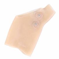 Riešo nykščio atramos pirštinės Silikoninis artrito slėgio koregatorius 6.5cm*13cm kūno spalva