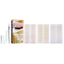 Natural Lace Self-adhensive Fiber One-Sided Sticky Double Eyelid   Breathable Fiber Instantly Eyelids Perfect for Hooded, Droopy, Uneven, Mono-eyelids beige