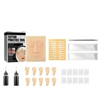 Skin Drawing Practice Tool Fake Skin Practice Tool For Brow Line Lips One Size balta