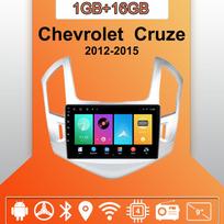Automobilinis radijas Android Auto Carplay Chevrolet Cruze 2012-2015 m. Multimedijos grotuvas Pagrindinis įrenginys Stereo GPS navigacija BT WIFI 1+16GB 1+16GB sidabras