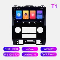 Car Radio Android Auto Carplay For Ford Escape 2007-2012 Multimedia Player Head Unit Stereo GPS Navigation BT WIFI 2+32GB 1+16GB black