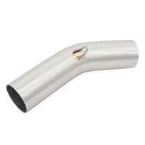 Prijunkite Kawasaki ZX6R ZX636 2009-2021 motociklo išmetimo kontakto vidurio adapterį Prijunkite originalų katalizatorių 50,5 mm duslintuvo vamzdis Link Pipe white
