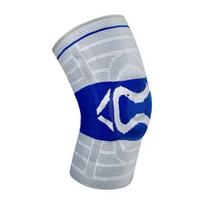 1pc Knee Brace Strap Patella Medial Support Strong Meniscus Silicone Compression Protection Sport Knee Pads Running Basketball XL beige