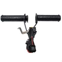 Motorcycle Handlebar Heated Grips for Handle Diameter 22mm 12V Easy to Use black