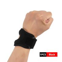 Adjustable Wrist Strap Compression Brace Weightlifting Wrist Support Men S(M) juoda
