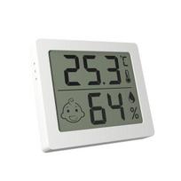 Yousheng temperatūros matuoklis, didelio tikslumo skaitmeninis ekranas, daugiafunkcis temperatūros drėgmės stebėjimas, išmanusis temperatūros matuoklis, higrometro matuoklis juoda
