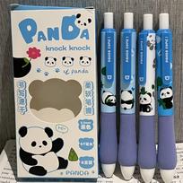 4PCS/Box ST Tip Signing Pen Soft Cloud Grip Ballpoint Pen Creative Writing Tools  Student Style 1