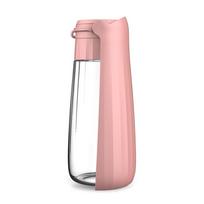 Pet Supplies 550ml Foldable Drinking Bowl Water Dispenser Water Bottle Dispenser Dog Water Bottle žalia