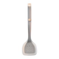 1pcs Semi-transparent Non-stick Silicone Wok Spatula Chinese Spatula High Temperature Resistant Kitchen Spatula Frying Spatula chaki