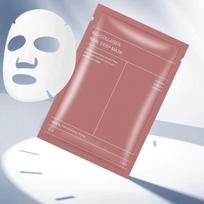 Kolageno drėkinanti kaukė drėkinimui, stangrinimui ir odos tvirtumui visose ribose. white