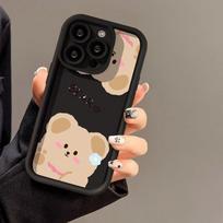 Telefono dėklas, skirtas iPhone 16 13 11 Pro Max iPhone 11 13 16 Samsung S24 Ultra Samsung A54 Redmi note 12 11 Infinix Case iPhone 7&8 juoda