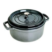 Cocotte ronde STAUB Ø20 gris graphite pilka