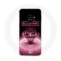 Coque Maniacase pour Samsung Galaxy S9 Plus blackpink diamond noir et rose
