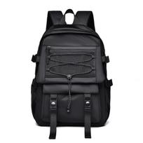 Hong Kong Stylish Couple Backpack: Trendy Korean Harajuku Outdoor College Bag
