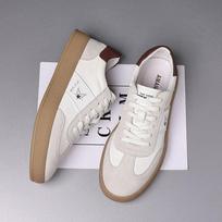 Fashion Designer Platform Casual Sneakers for Men Fashion Soft-soled Leather Men's Board Shoes Spring Autumn Cow Suede Luxury Shoes Male 38
