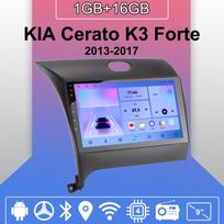 „Android Carplay“ automobilio radijas, skirtas „KIA Cerato K3 Forte“ 2013–2017 m. multimedijos grotuvui, galvos įrenginiui, stereofoniniam GPS navigacijai, „Bluetooth“, WIFI, 2+32GB 1+16GB black
