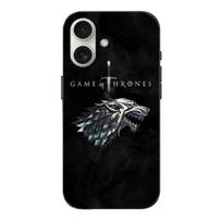Case - Game Of Thrones - House Stark - Iphone 16 Plus - Soft - Black