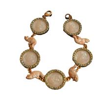 New Niche Enamel Craftsmanship Retro Designer Cat Relief Angel Bracelet