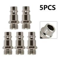 5Pcs Quick Release Euro Compressed Air Line Coupler Connector Fitting 1/4in Male Power Air Compressor Accessories CHINA