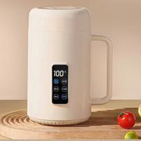 110V 220V Portable Electric Stewing Cup Food Cooking  Machine 1000ML Intelligent Electric Stew Cup white