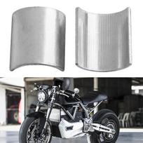 Riser Clamp Gasket Handlebar Clamp Aluminum Alloy Height 30MM 25MM To 22MM 100% Brand New Motorcycle Modified Handlebar CHINA white