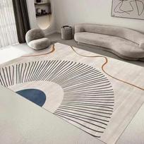 Vintage Abstract Bedroom Area Rug Colorful Striped Non-Slip Carpet Living Room Floor Mat Kitchen Barhroom Entryway Doormat Decor 40X60cm-16x24in