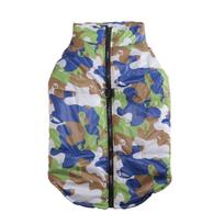 Winter Pet Ski Suit Camouflage Dog Down Jacket Large Size Dogs Vest Coat For Pets Clothing Apparel S-5XL geltona