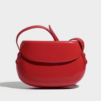 Red Bags Fashion Shoulder Bags New Small Square Bags Korean Style Trend Solid Leisure Versatile Women's Leisure Crossbody Bags