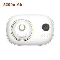 2 In 1 Electric Hand Warmer Power Bank Hand Warmers Rechargeable 10000/5200mAh Portable Pocket Warmer Heater Temperature Display