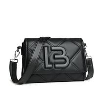 Ladies' Casual Bag Retro Lapel Messenger Wallet Luxurious Designer Handbag Women Checkered Envelope Shoulder Bag gray