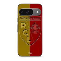 Case - MANIACASE - Google Pixel 9 - Soft - Yellow and red logo - Smooth silicone juoda