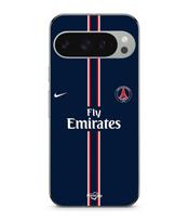 Case - MANIACASE - Google Pixel 9 Pro - Soft - Black - Paris Saint Germain juoda