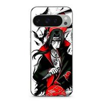 Case for Google Pixel 9 Pro Demon Slayer Kimetsu no Yaiba Itachi Uchiha juoda
