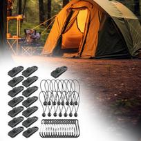 45Pcs Tarp Clips Clamps Heavy Duty Tent Fasteners Canopy for Outdoor Tents Banners