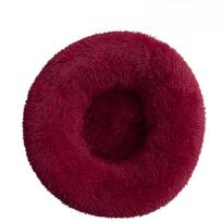 Kūrybiškas Minkštas ir Patogus Šuns Gultas Katės Gultas Ilgo Pliušo Apvalus Augintinio Gultas Šuns Lova Žiemos Šiltas Šuns Kilimėlis Augintinio Lova Augintinio Reikmenys 40CM purple
