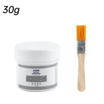 30/100/300/500g Nematomas vandeniui atsparus agentas, skaidri sandarinimo danga, sandariklio pasta, klijai, su teptuku, vonios kambario stogo remontui white