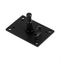 Smeigtukas Sieninis tvirtinimo plokštė Lubų Fotografijos priedai Laikiklis Blykstės priedas 4.72x3.15x4.61 inch black