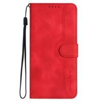 Casing For Samsung Galaxy S24 S25 Plus Ultra Leather Case Flip Card Slot Stand Holder Protective Shockproof Wallet Cover Galaxy S24 raudona
