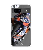 Case - MANIACASE - Google Pixel 8a - Soft - Black - MIGUEL OLIVEIRA APRILIA MOTO GP 88 juoda