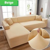 Elastingas sofos užvalkalas svetainei 1/2/3/4 sėdimos sofos užvalkalas L formos kampinis sofos užvalkalas tamprus sofos sofos fotelio užvalkalas 1 Seater 90-140cm gray